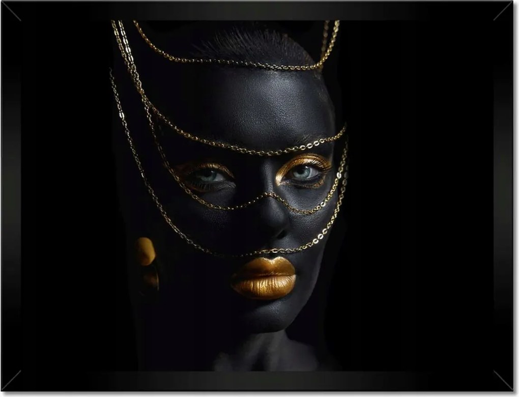 Poszterek keretben 40x30 Az aranyszínű csecsebecsék mögött