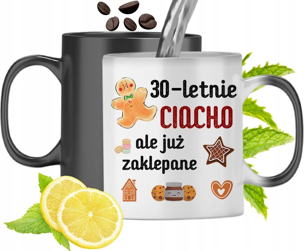 Mágikus Bögre 30. Születésnapra Színváltós, fényképes nyomattal