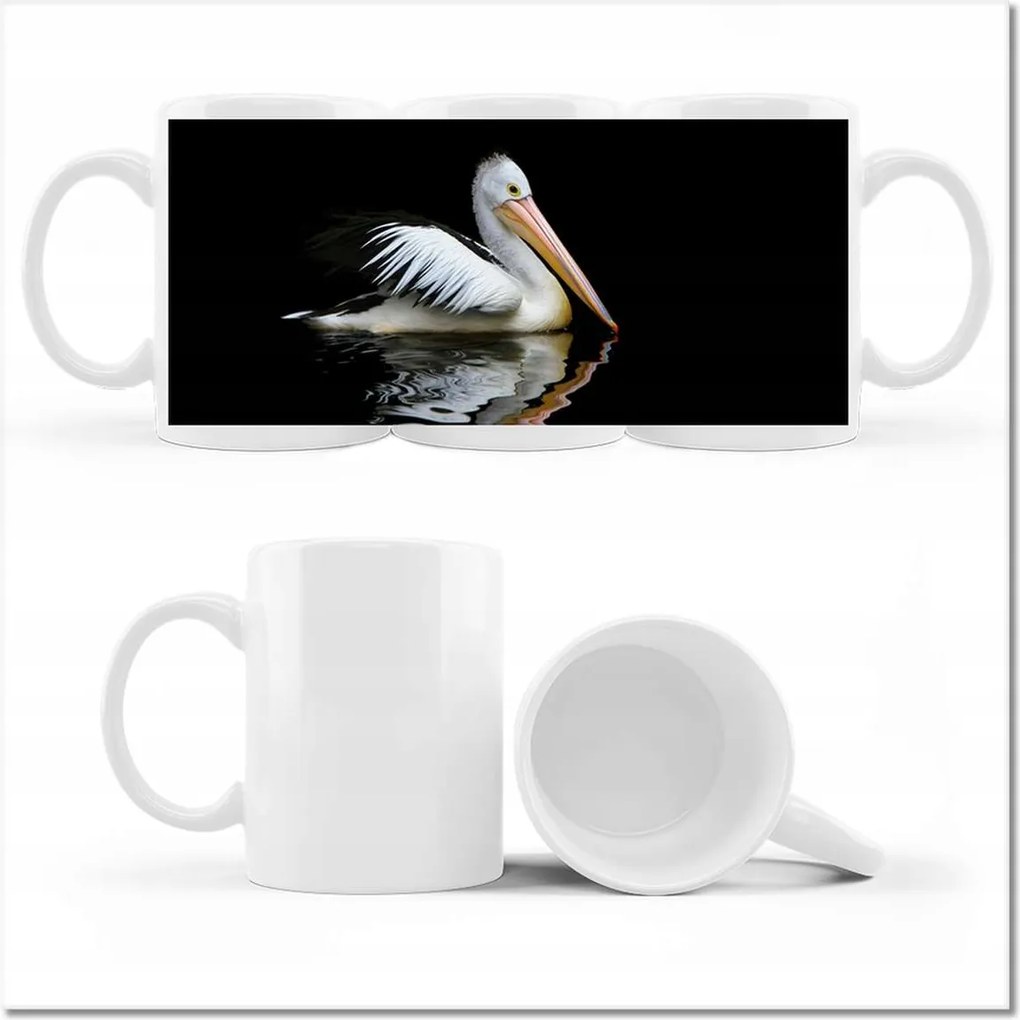 Kormorán fényképes bögre