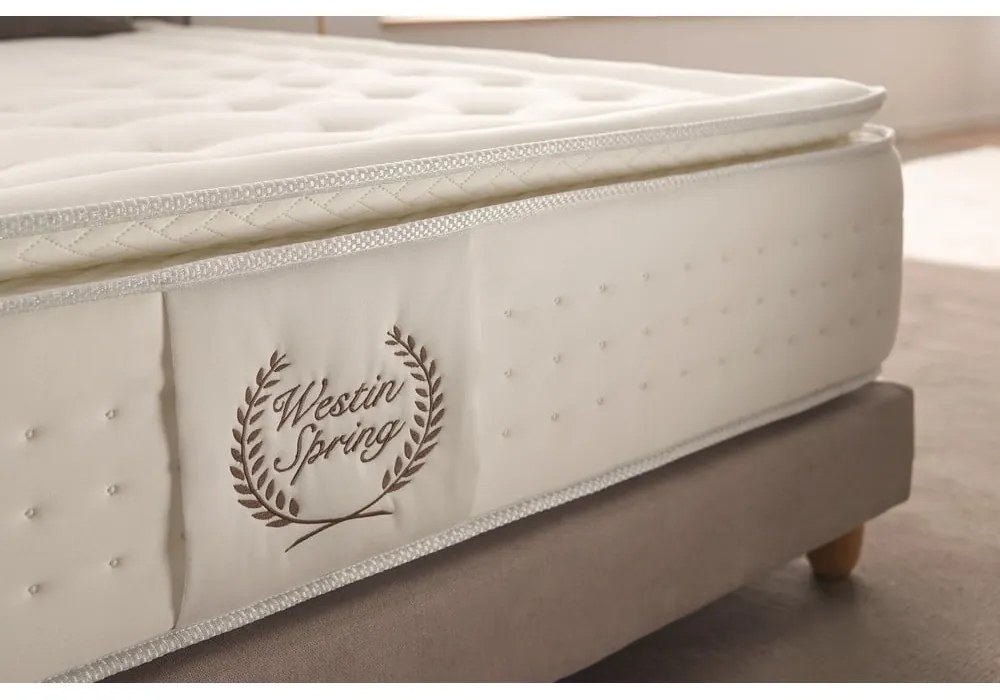 Kemény hőszabályozó rugós matrac 80x200 cm WESTIN SPRING – Moonia