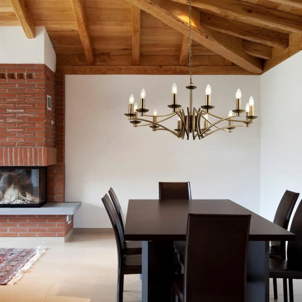 Csillár Bronz ASCOT SEARCHLIGHT 41312-12AB