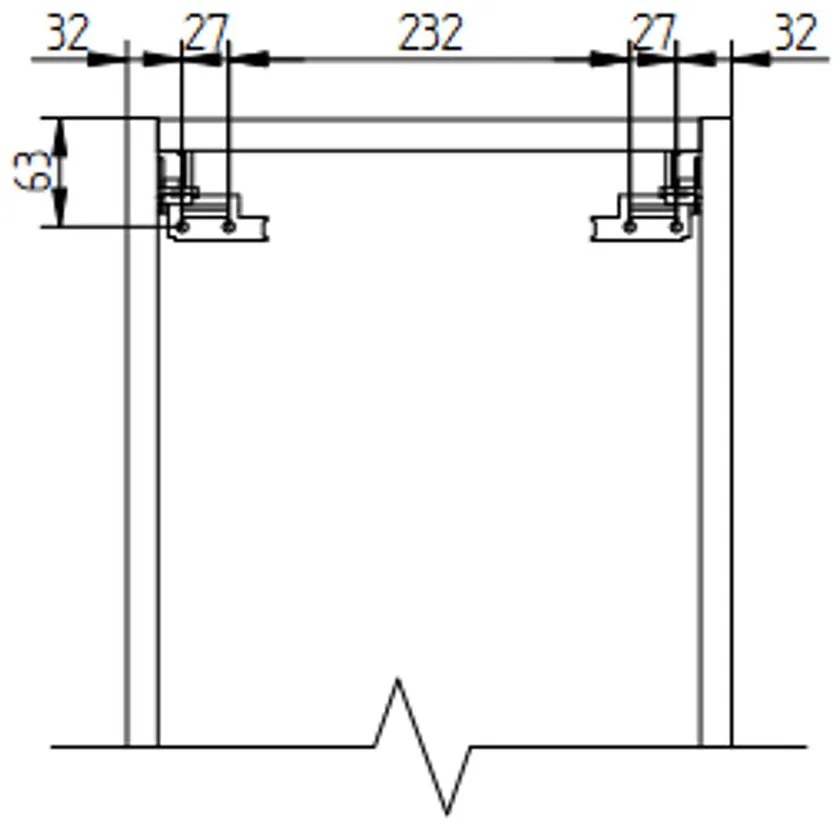 Mereo Mereo, Mailo, fürdőszoba szekrény 170 cm magas, fehér, tölgy, antracit, MER-CN544LPB