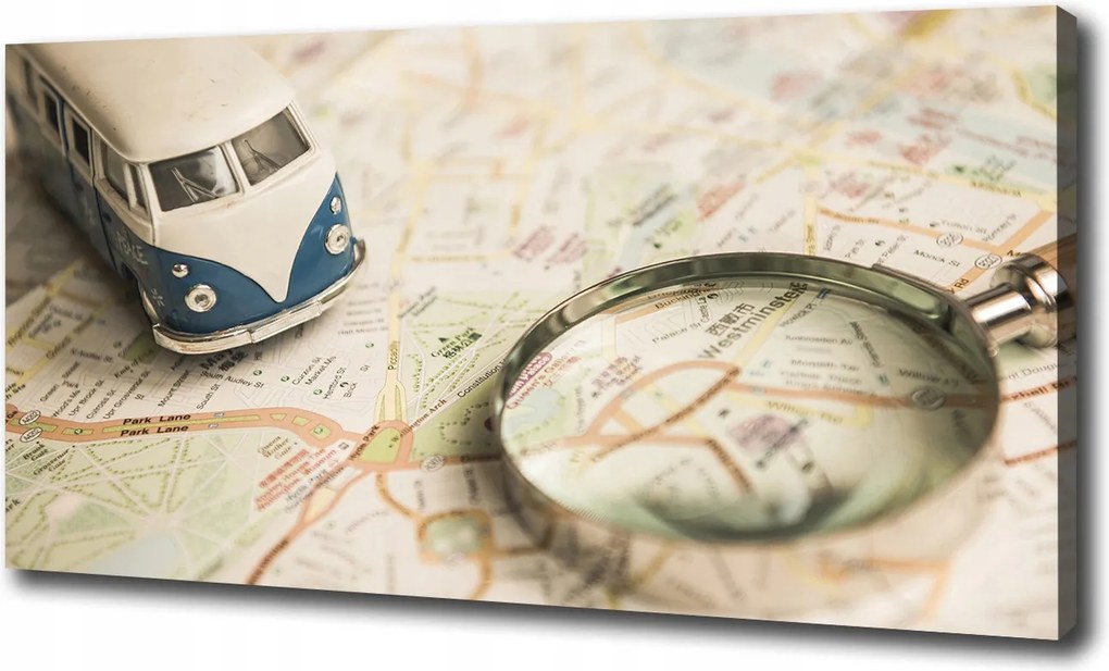 Vászonkép Utazás szimbolikája 100x70 cm