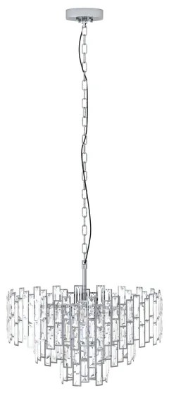 Eglo 39626 - Csillár láncon CALMEILLES 10xE14/25W/230V á. 63 cm