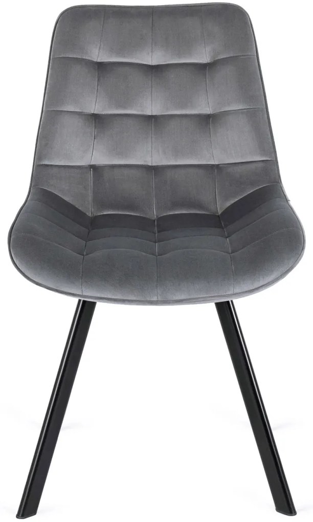 Étkezőszett HARRY asztal 102–142 cm craft tölgy/fekete + 4 RICK szék szürke