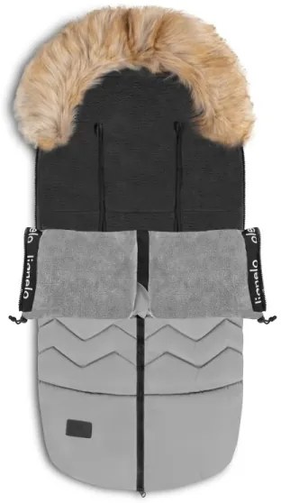 Lionelo - Babakocsi bundazsák FRODE Grey Dove