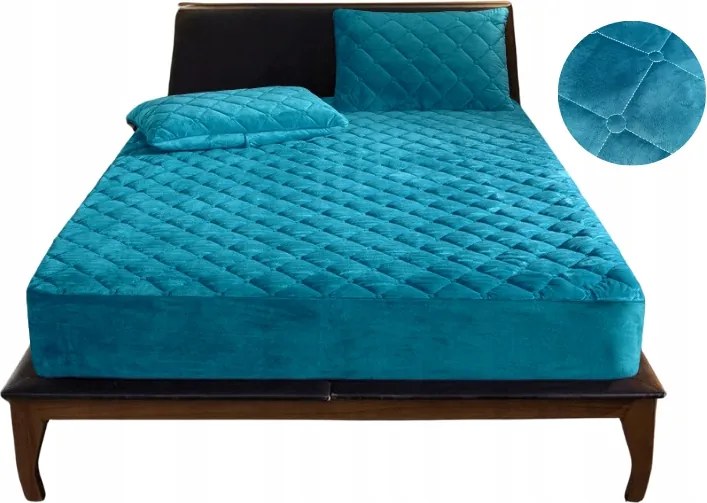 Matracvédő Huzat Topper Velúr Vízálló 160x200