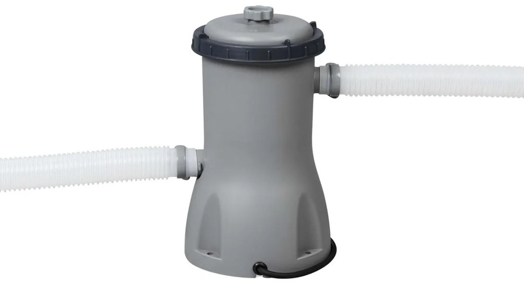 Bestway Steel Pro MAX föld feletti medence, szürke, átmérő 396 cm, magas 122 cm