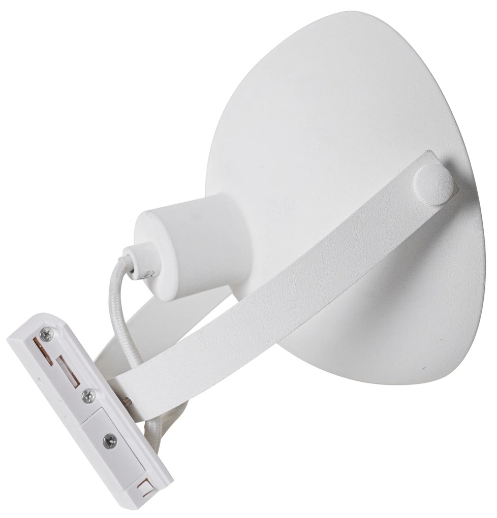 Ipari sín spotlámpa fehér ezüst belsővel - Magnax