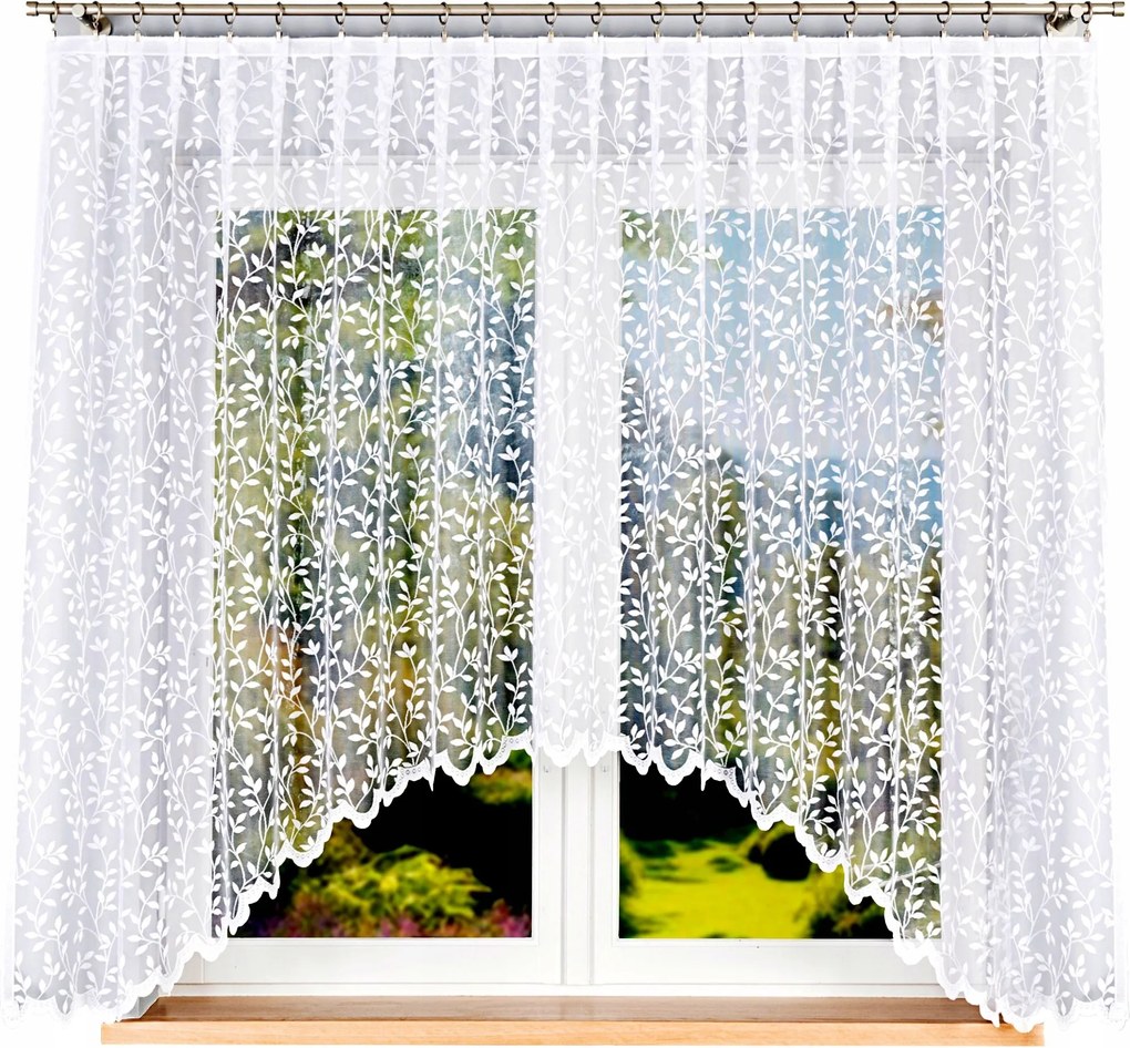 Zsuzsanna Jacquard függöny 300x160cm méret (kész) íves