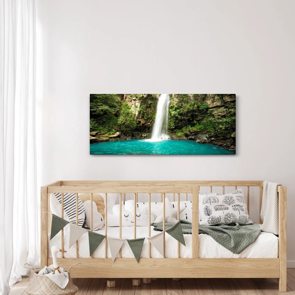 Kép - Vízesés (120x50 cm)