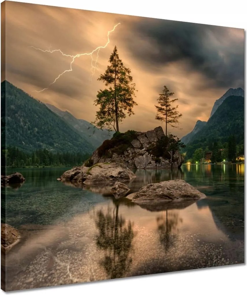 Vászonkép 50x50 Hegyi szépség Tájkép