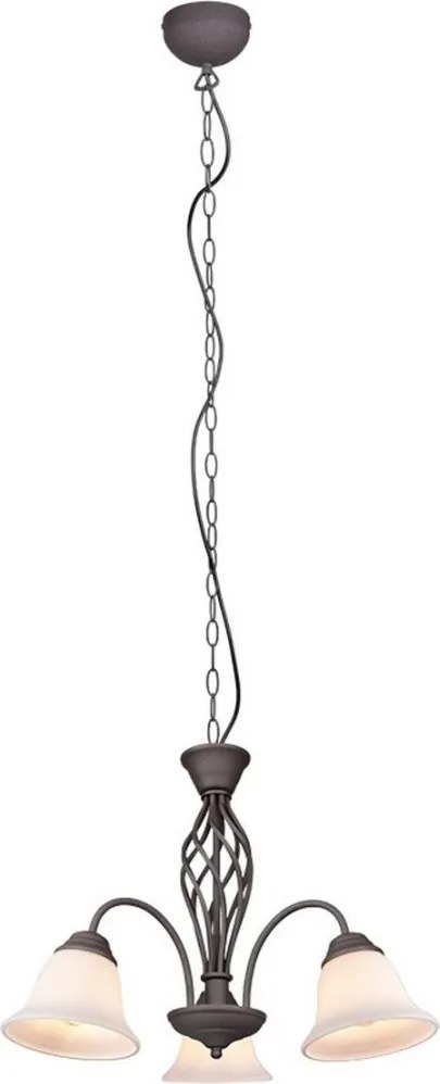 TRIO 101000324 RUSTICA Klasszikus Csillár Réz E14 IP20
