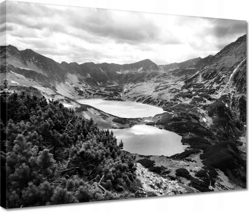 Vászonkép 40x30 Tátra Lengyel hegyek Kilátás