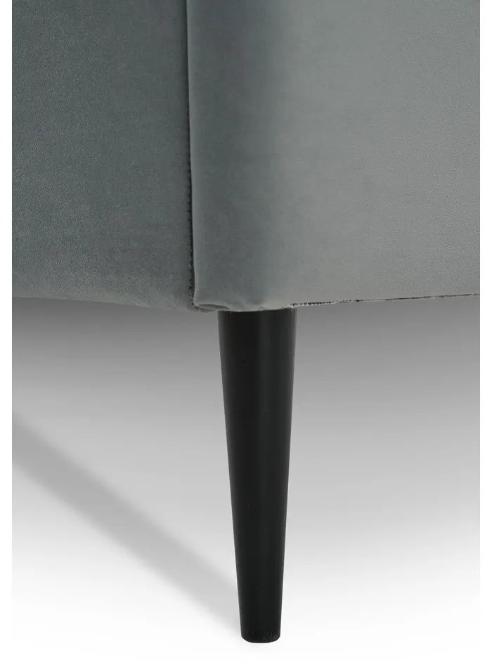 Szürke gyerekágy 120x200 cm Star – Scandic