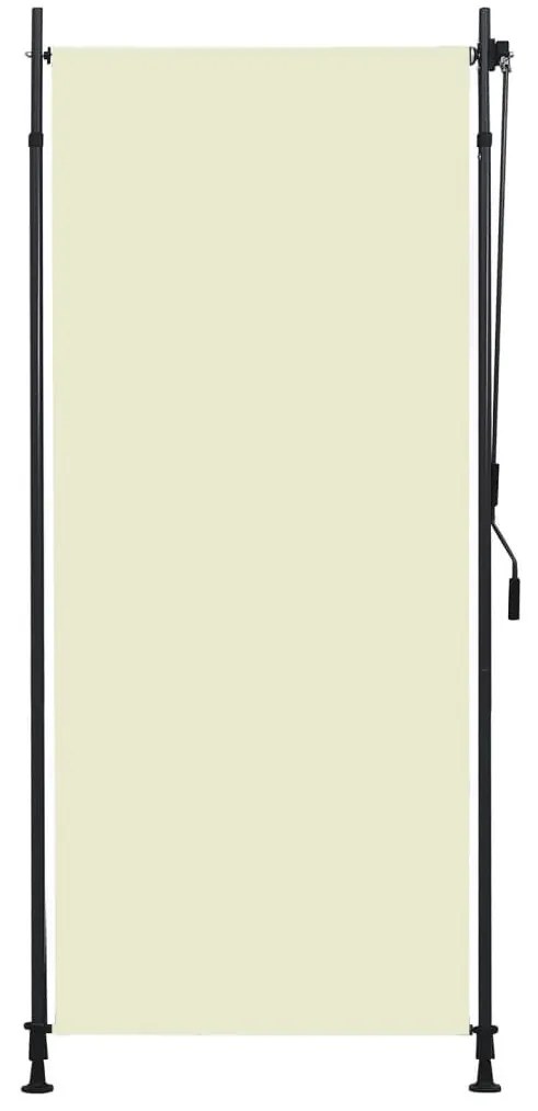 krémszínű kültéri roló 100 x 270 cm