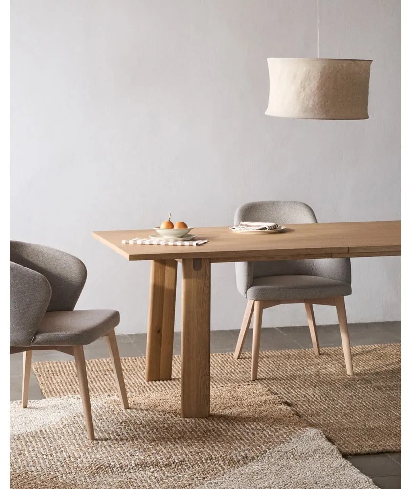 Bézs-krémszínű juta szőnyeg 160x230 cm Maelan – Kave Home