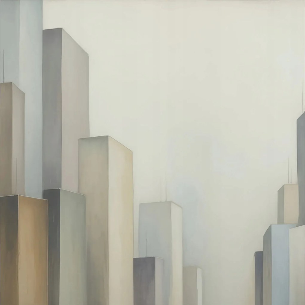 Divatos Flizelin Fali Tapéta Furnér Városi felhőkarcolók 250x250 Ragasztó