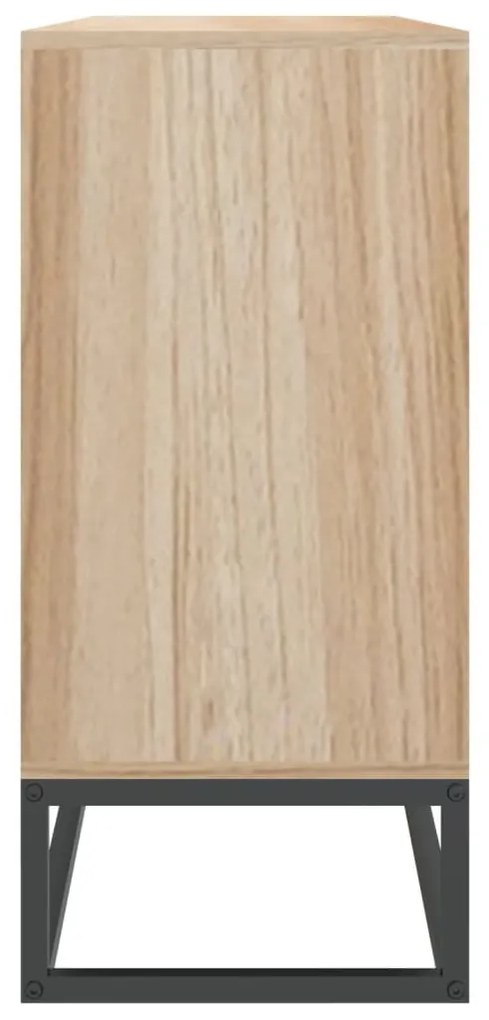 szerelt fa tálalószekrény 105 x 30 x 65 cm