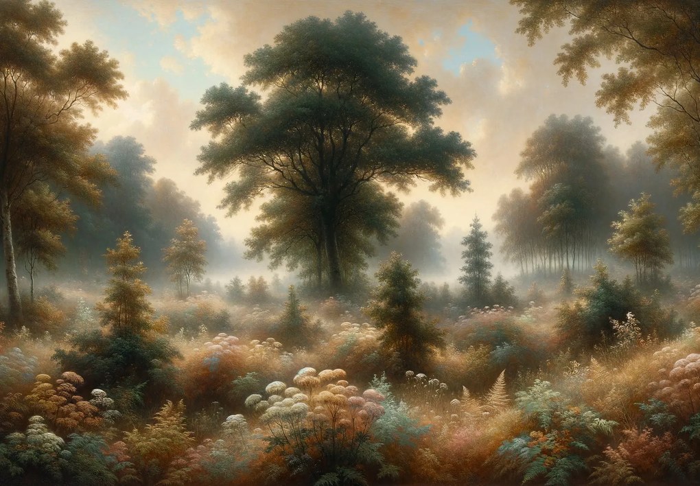 Fotótapéta - Elhagyatott rét (147x102 cm)
