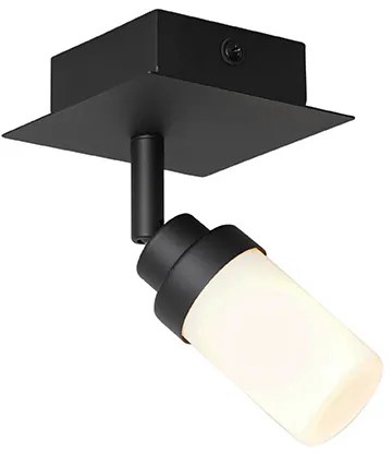 Modern fürdőszoba spotlámpa fekete IP44 - Japie