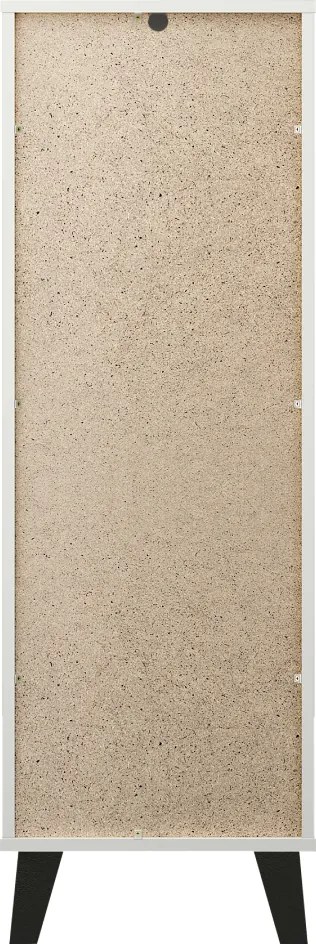 Komód, fehér, BOGAN 5S40