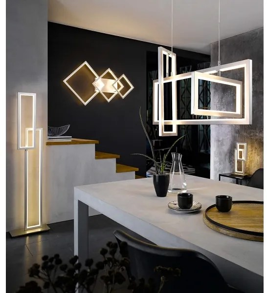 Wofi 6531.03.64.8000 - LED Dimmelhető csillár zsinóron VISO LED/87W/230V