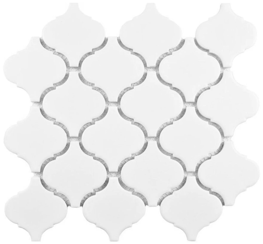 Mozaik dekorcsempe maroco 322159 White