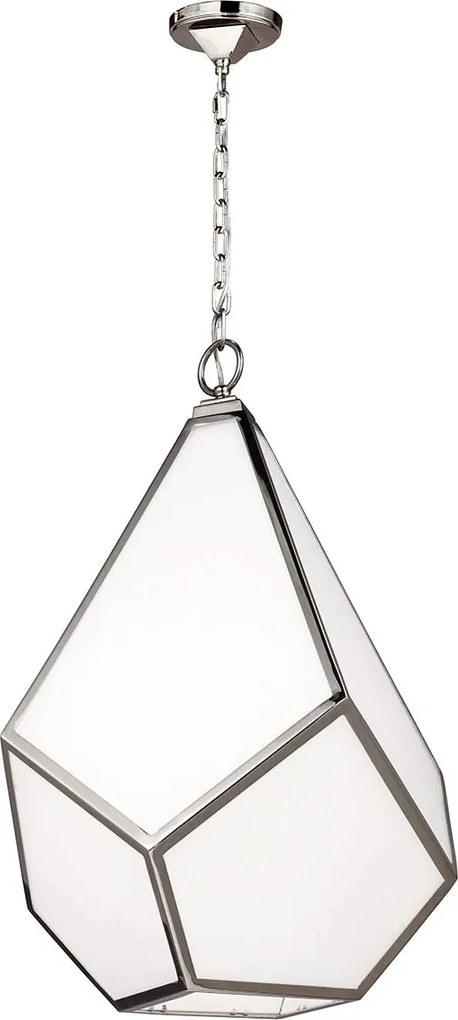 Feiss glamour modern függeszték diamond fehér festett nikkel elsfe-diamond-p-l