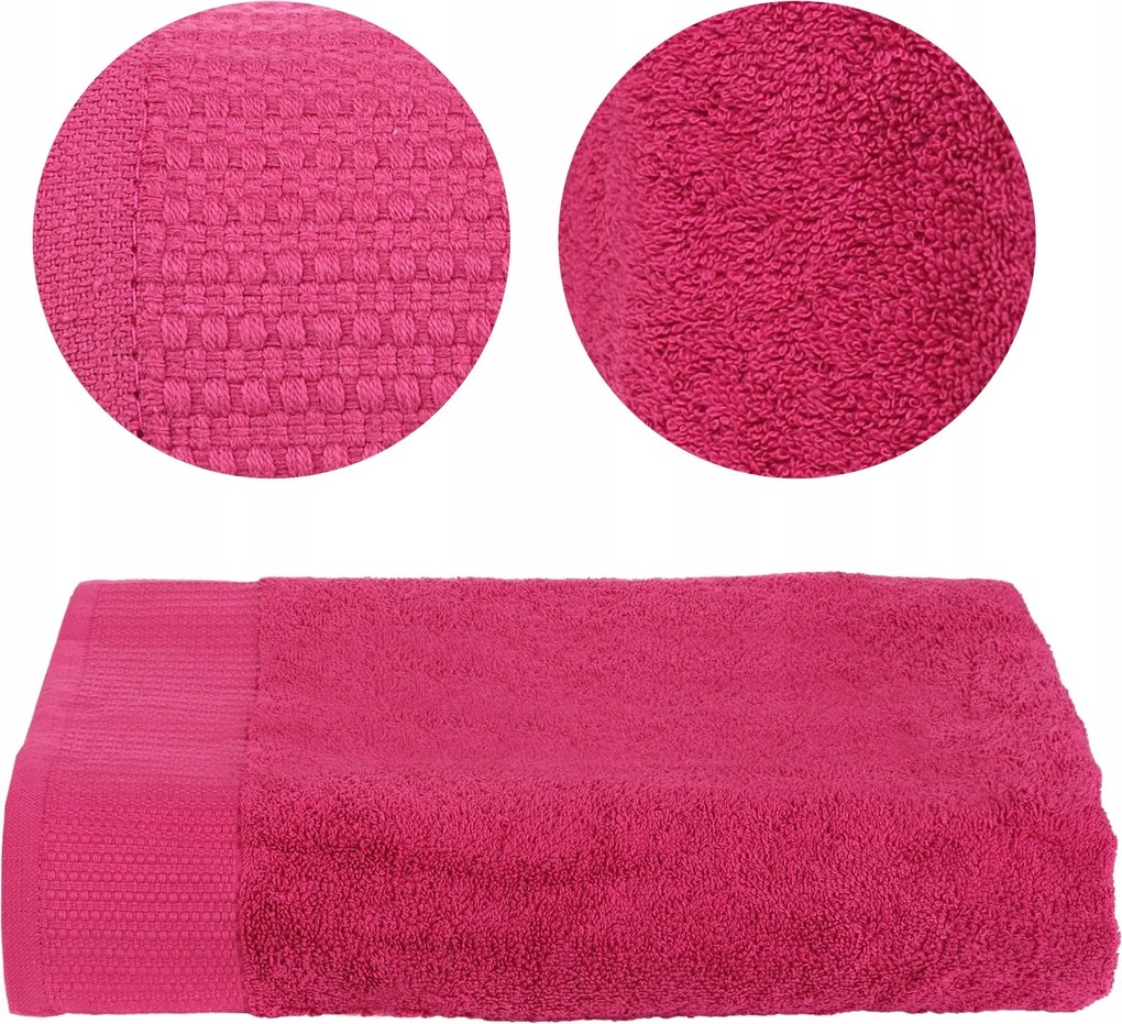 Nagy Méretű Pamut Fürdőtörölköző Sima Moraj