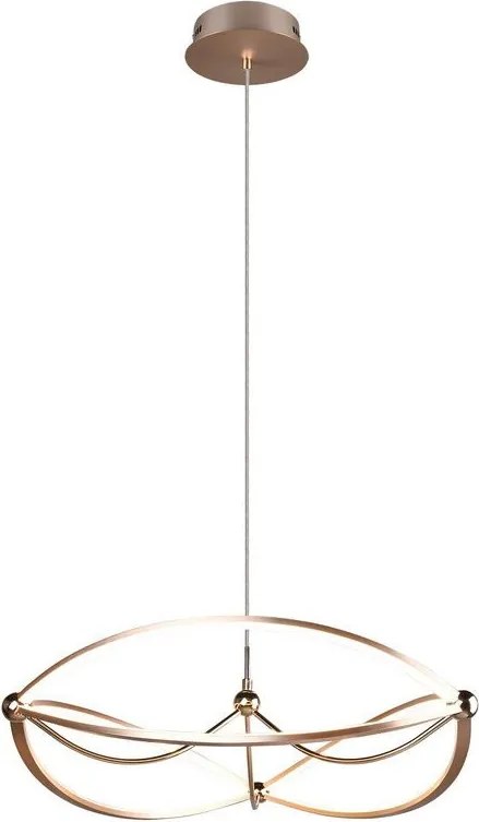 Trio CHARIVARI 321210108 Függőlámpa 1x42w/led 3000k 5100lm ip20