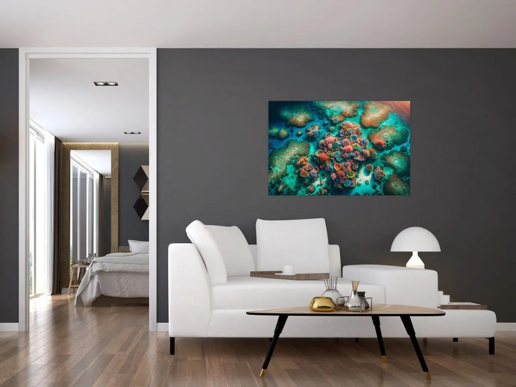 Kép - Kilátás a tengerre (90x60 cm)