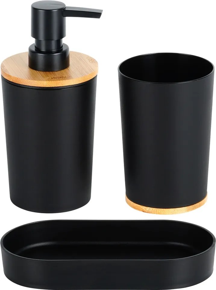 Fürdőszobai szett folyékony szappan adagoló gél kézmosó bögre