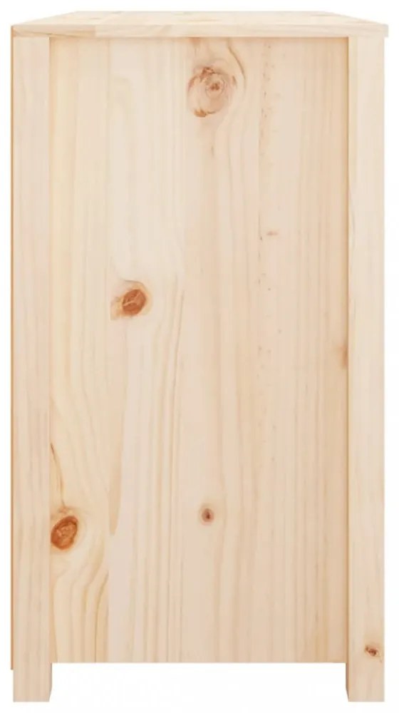 tömör fenyőfa kisszekrény 100 x 40 x 72 cm