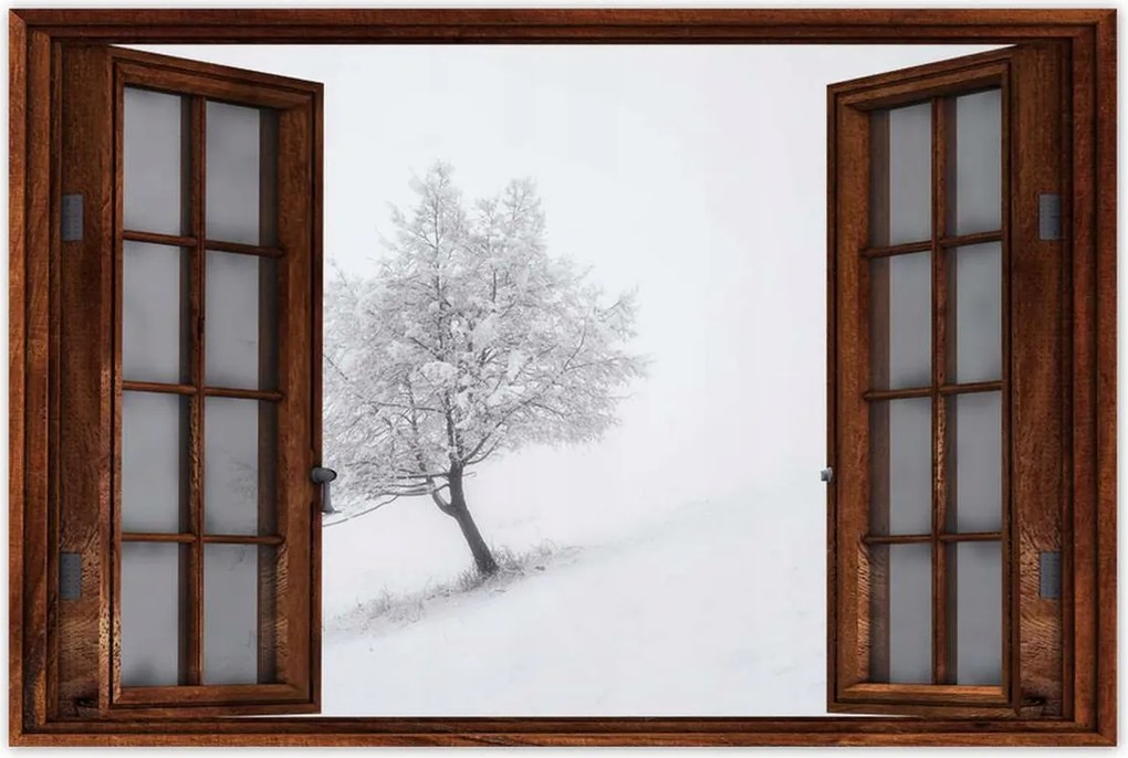 Poszterek 120x80 Fa Fák Kilátás