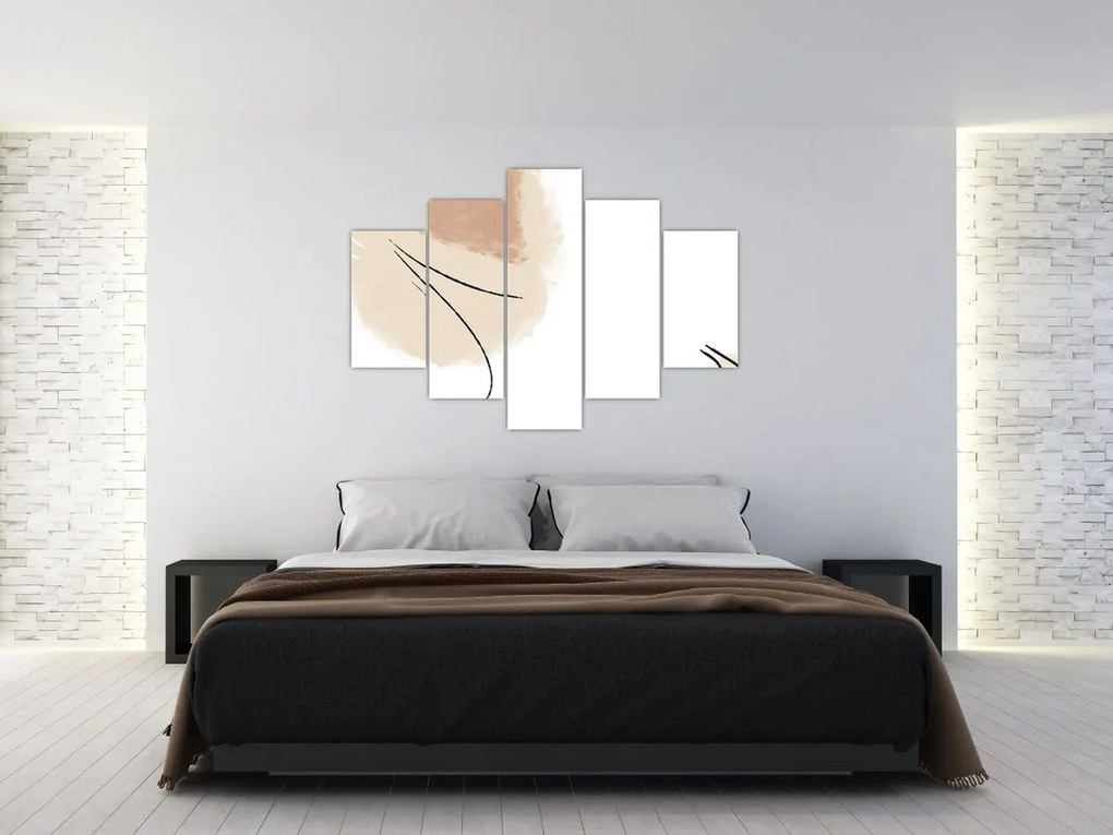 Kép - Fehér absztrakció (150x105 cm)