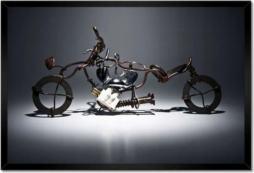 Poszterek keretben 60x40 Harley Diy