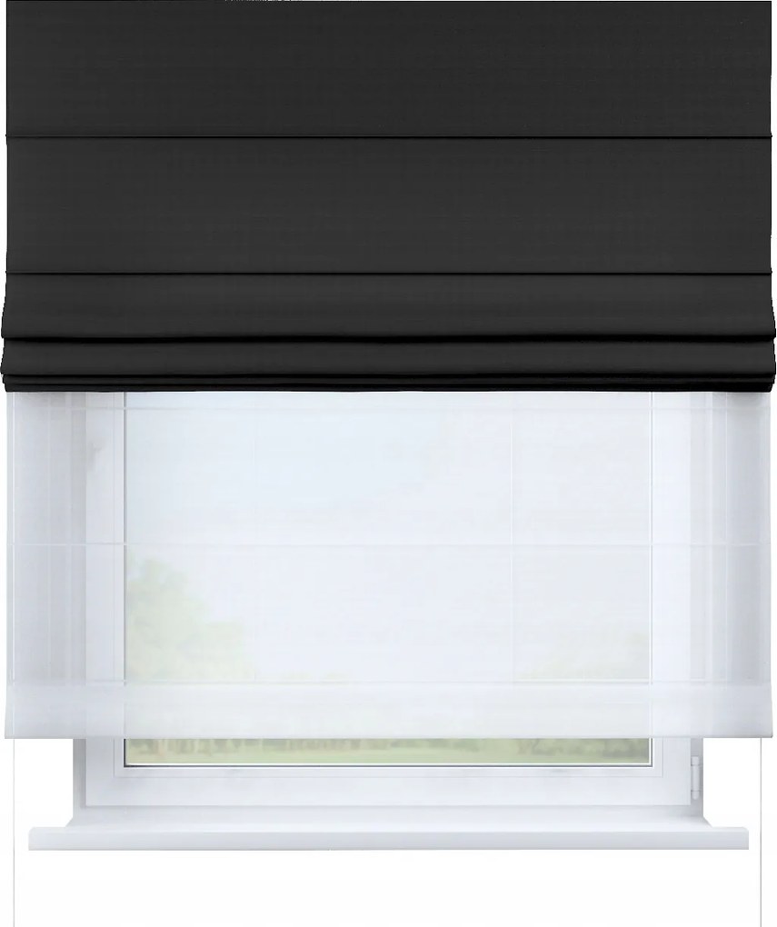 Kész római roló Duo 160x170cm fekete