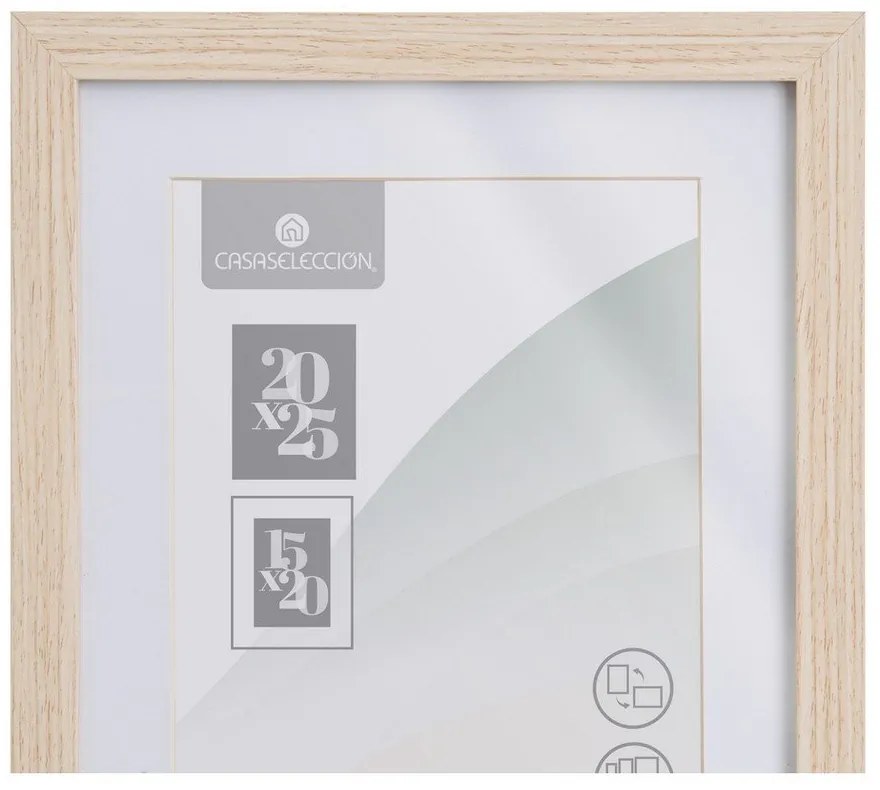 Natúr színű álló-fali képkeret 22,5x28 cm Sencillo – Casa Selección
