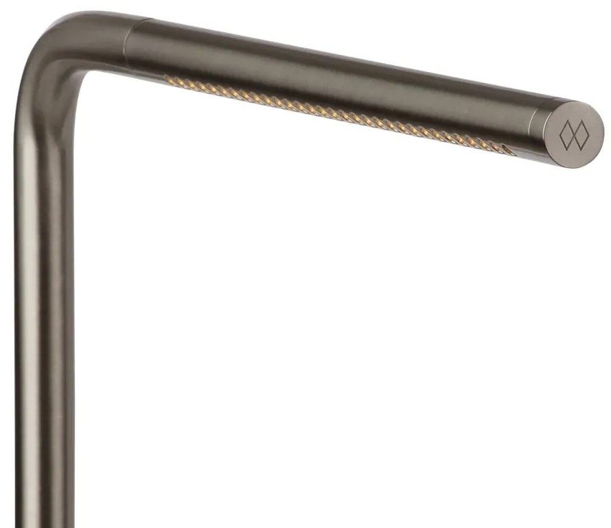 Ezüstszínű fém LED dimmelhető asztali lámpa (magasság 46 cm) Omni Table – UMAGE