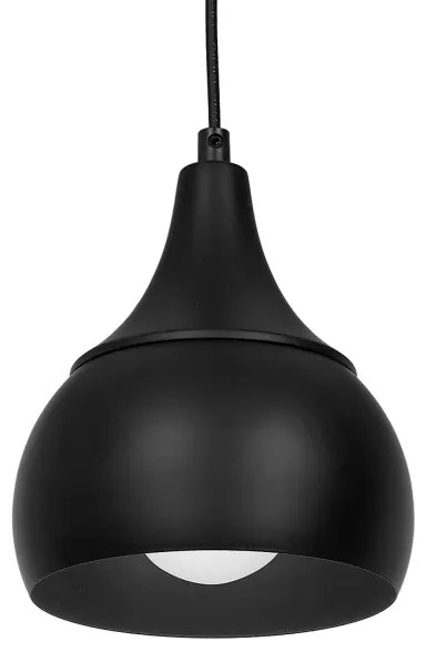 Csillár zsinóron AKTAN 1xE27/60W/230V fekete