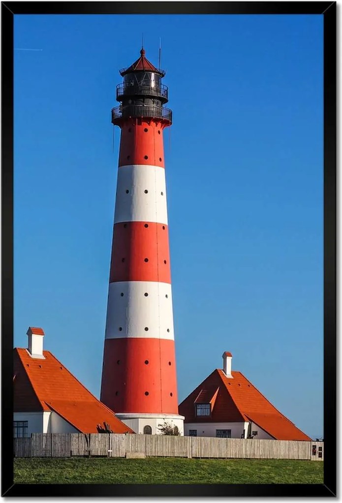 Poszterek keretben 40x60 Világítótorony Tájkép