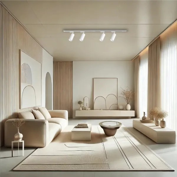 Spotlámpa sínrendszerrel MICA 4xGU10/10W/230V fehér