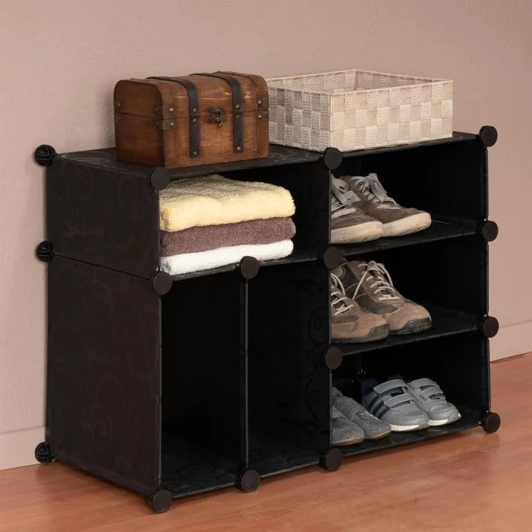 DIVERO® Fiókos állvány 57 x 71 cm  fekete