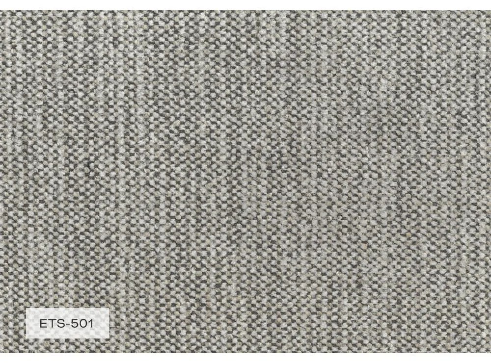 Szürkésbézs kinyitható-tárolóhelyes sarokkanapé (bal oldali-heverő résszel) Charming Charlie – Miuform