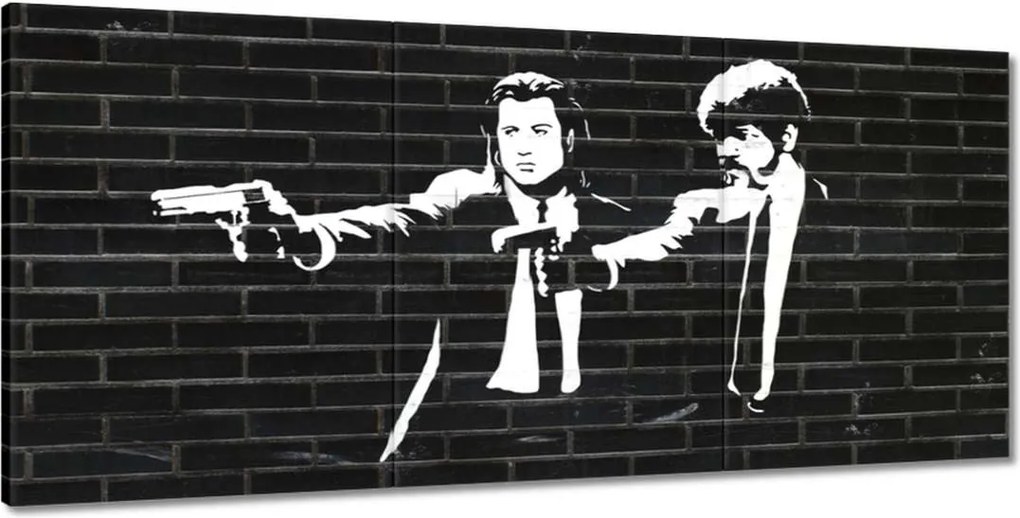 Festmények 210x100 Ponyvaregény Graffiti