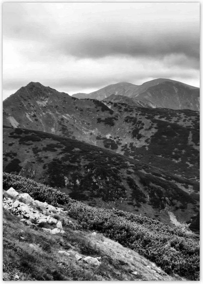 Poszterek A4 Pion Tátra Lengyel hegyek Kilátás