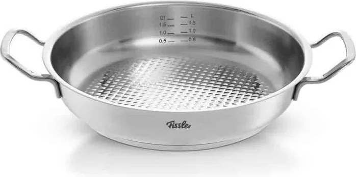 Fissler tálaló serpenyő 28 cm rozsdamentes acél 3 L