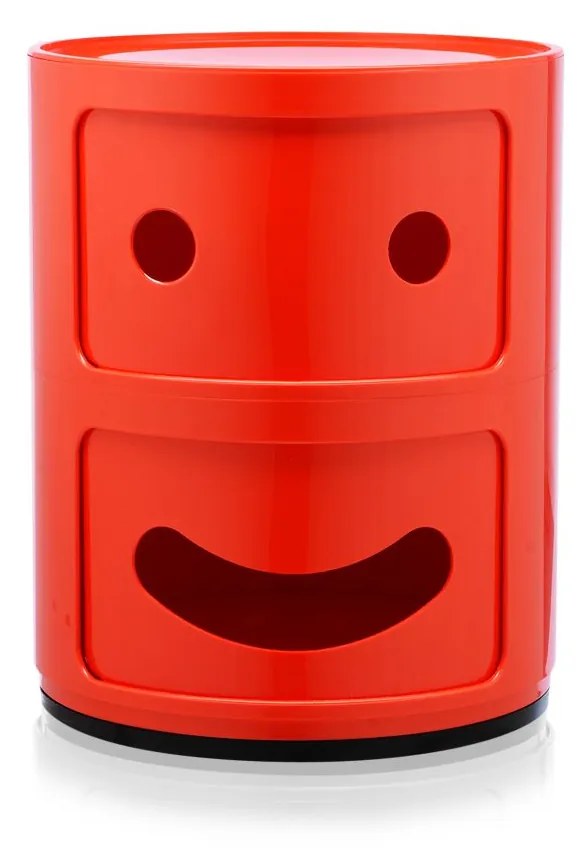 Componibili Smile asztal, piros - Kartell