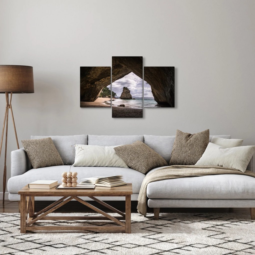 Barlang képe, Új-Zéland (90x60 cm)
